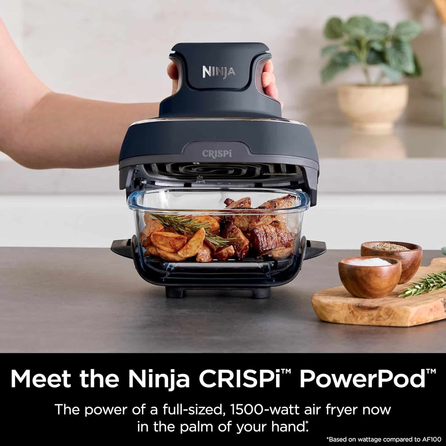 Ninja Crispi 4-in-1 Portable Glass Air Fryer Cooking System – BEOLOV