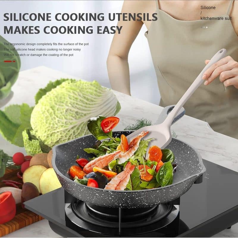 AOTHOD Silicone Cooking Utensils Set - Image 25