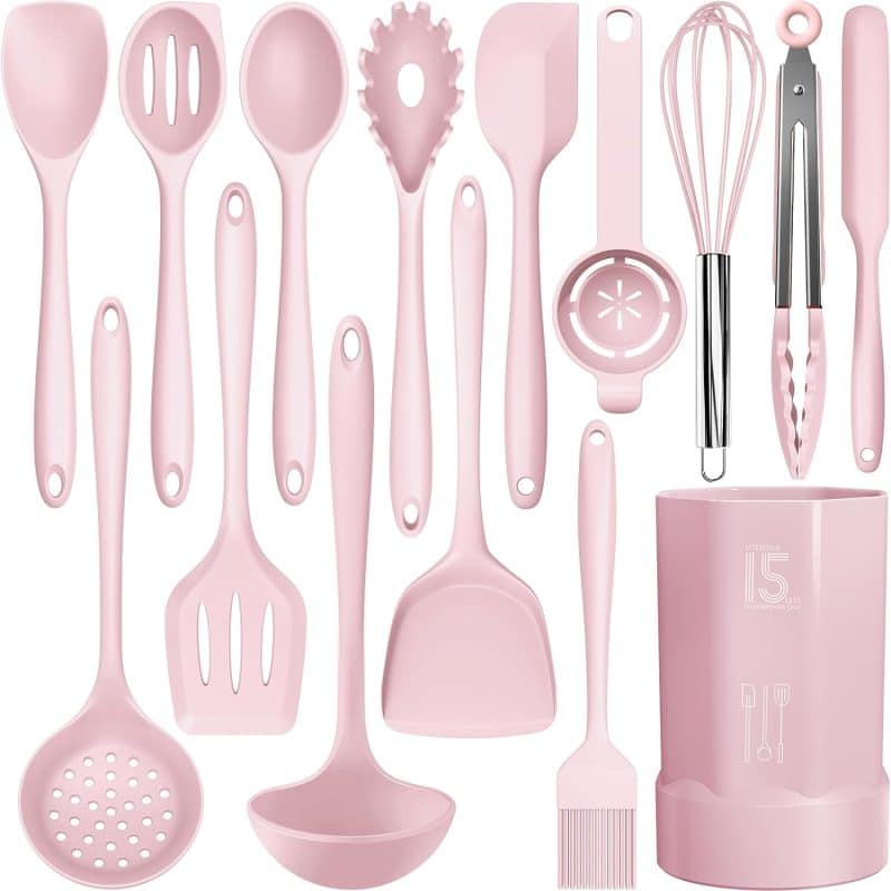 AOTHOD Silicone Cooking Utensils Set - Image 28