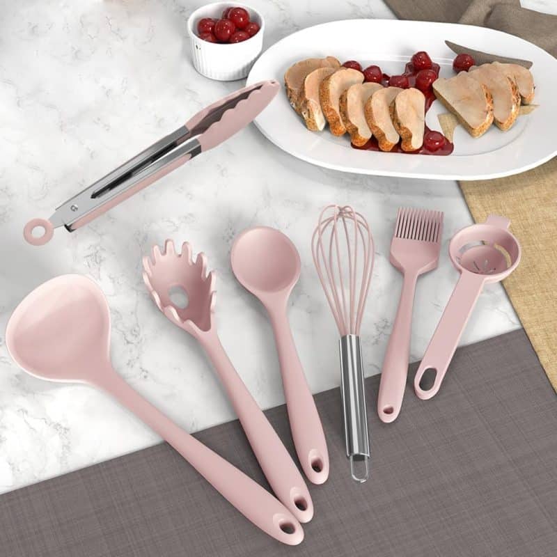 AOTHOD Silicone Cooking Utensils Set - Image 30