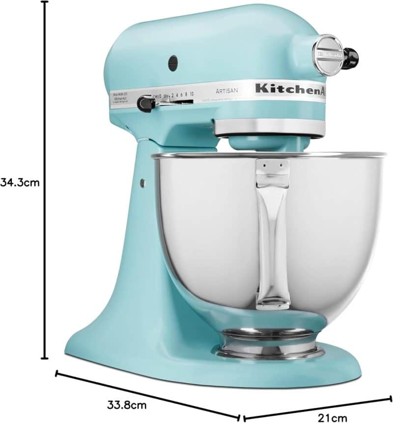 KitchenAid Artisan Series 5 Quart Tilt Head Stand Mixer with Pouring Shield - Image 12