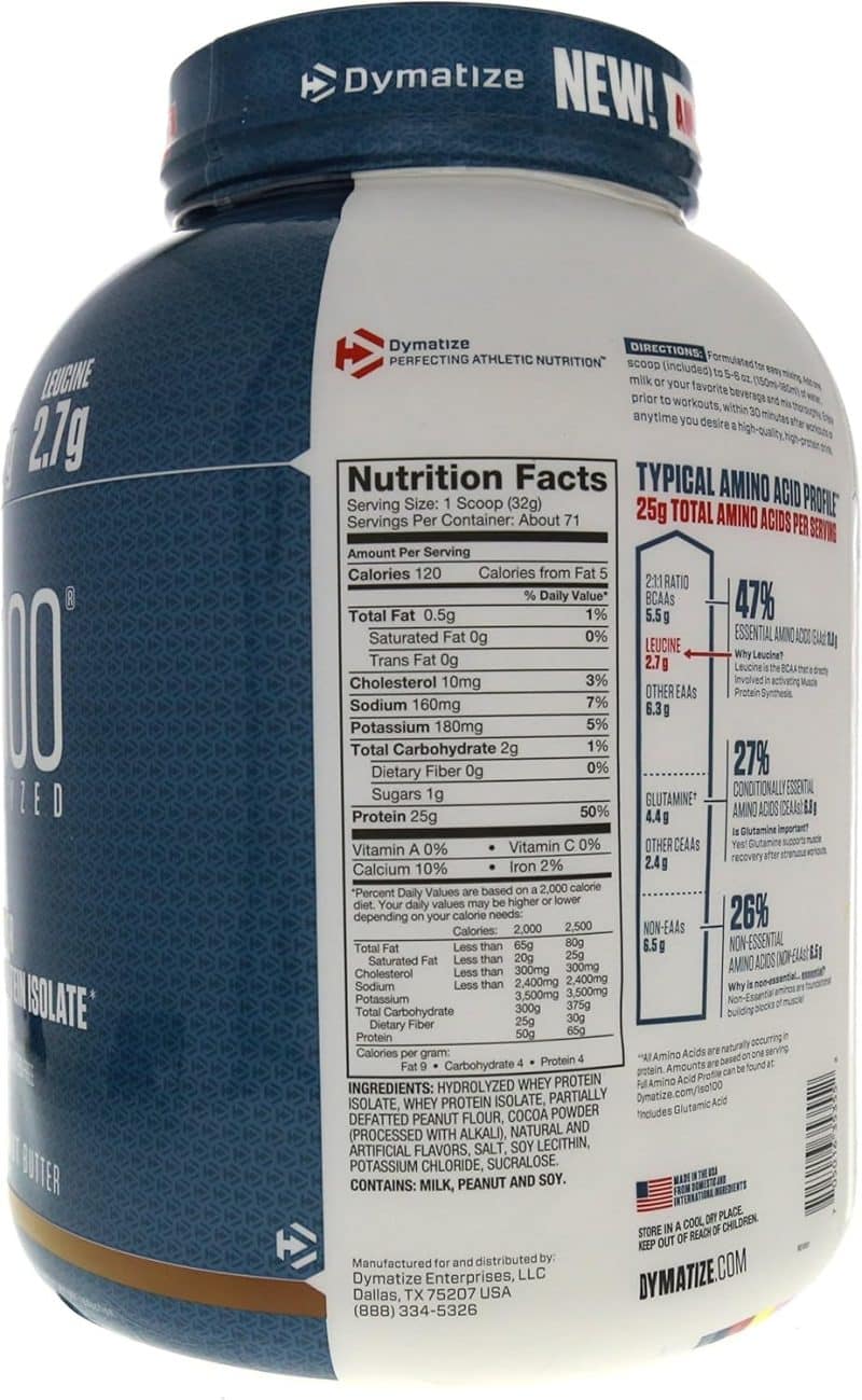 Dymatize ISO100 Hydrolyzed Protein Powder - Image 72