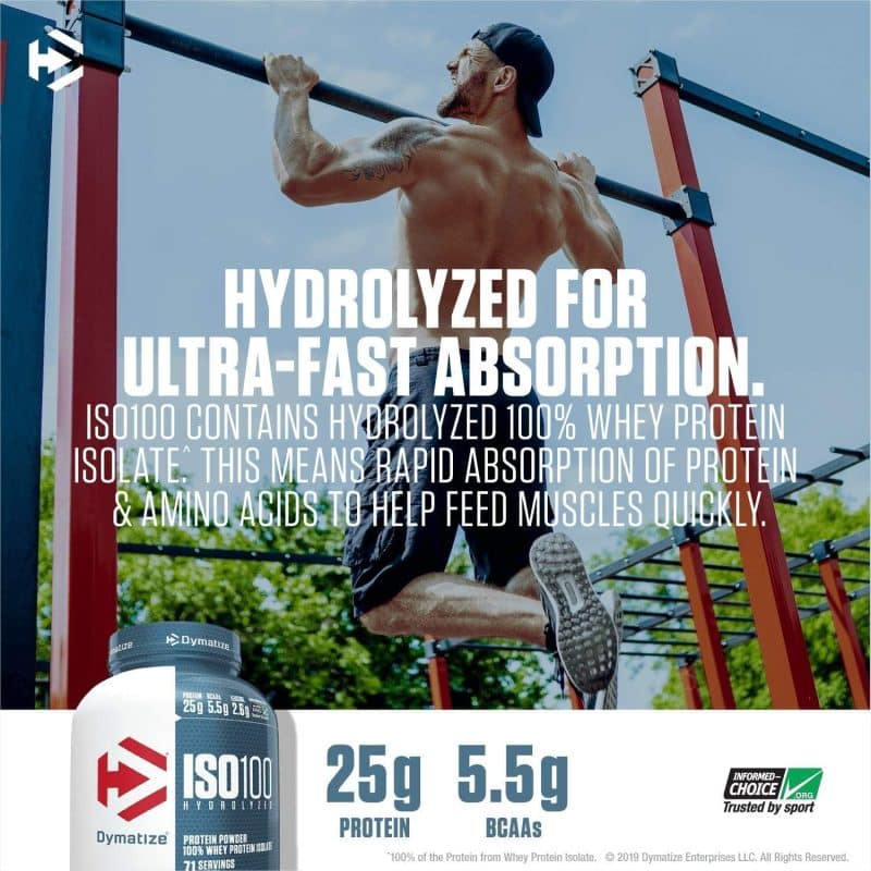 Dymatize ISO100 Hydrolyzed Protein Powder - Image 74