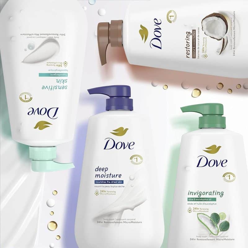 Dove Body Wash with Pump and Skin Natural Nourishers - Image 17
