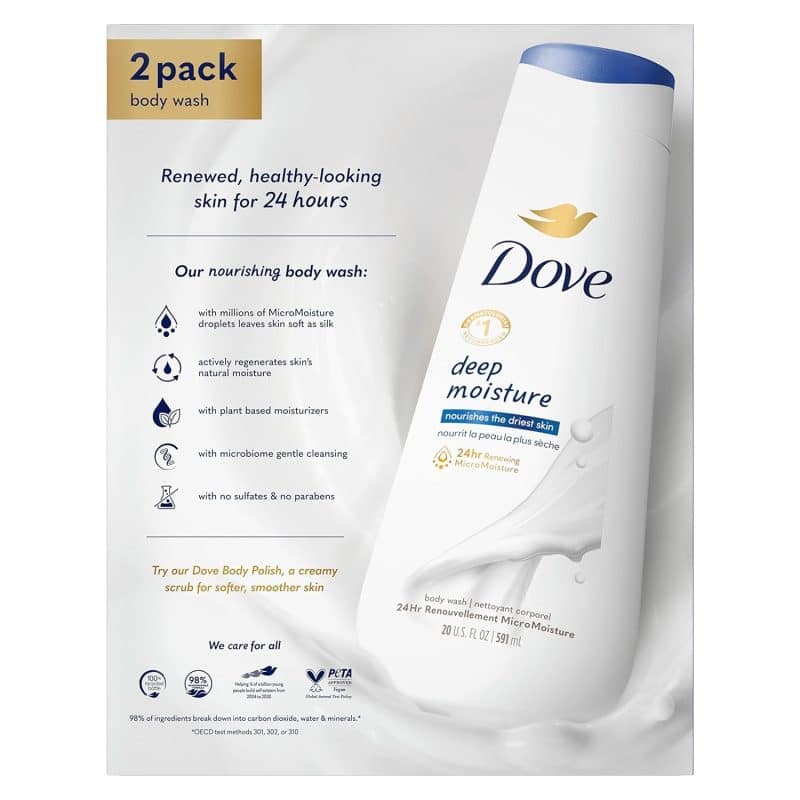 Dove Body Wash with Pump and Skin Natural Nourishers - Image 60