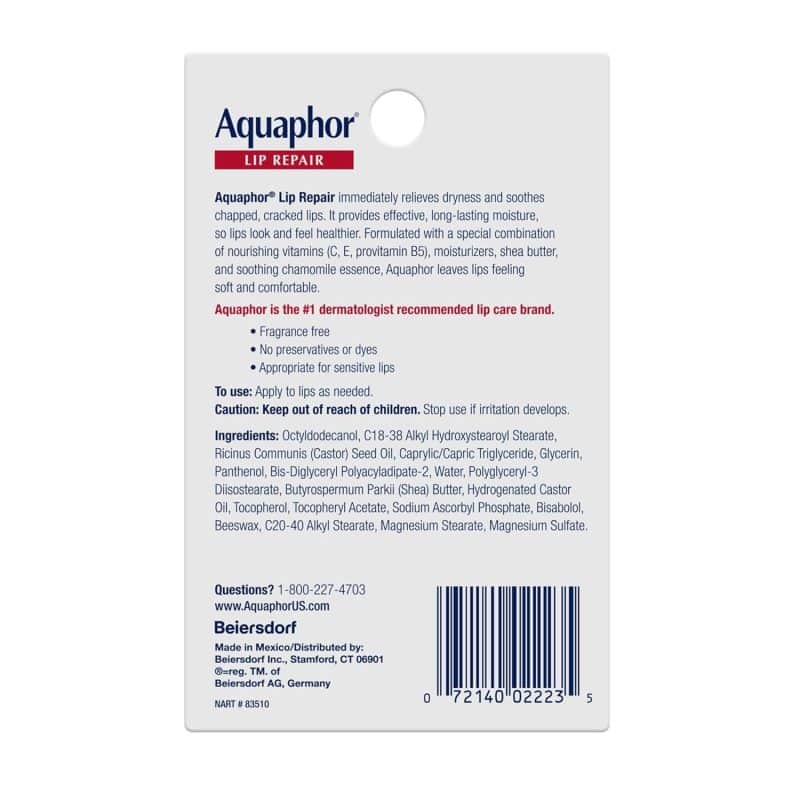 Aquaphor Lip Repair Tubes - Image 6