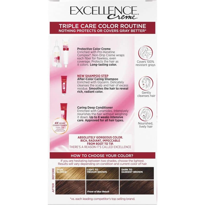 L'Oreal Paris Excellence Creme Permanent Hair Color - Image 79