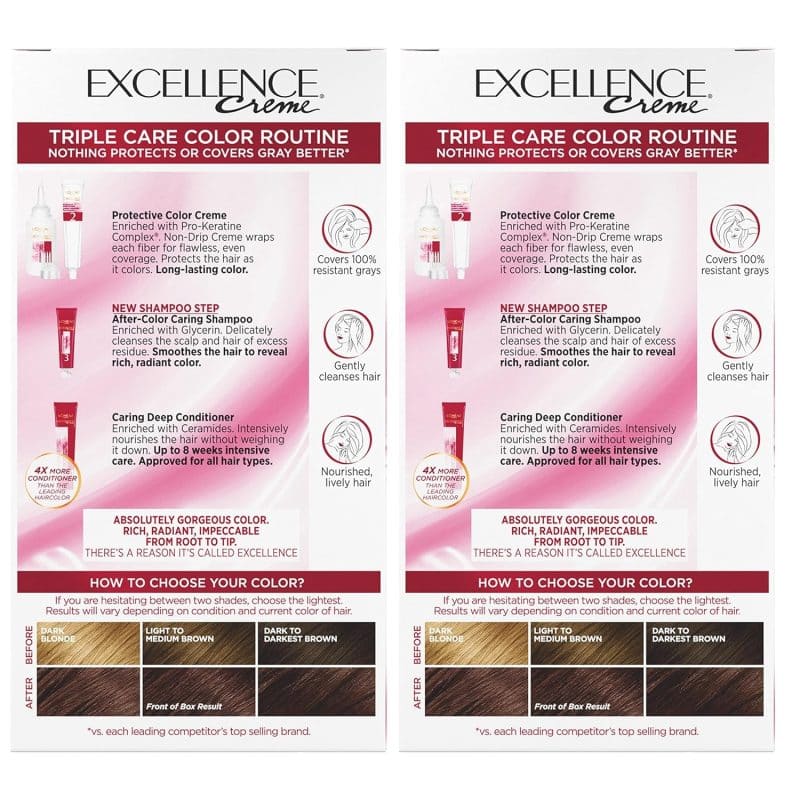 L'Oreal Paris Excellence Creme Permanent Hair Color - Image 157