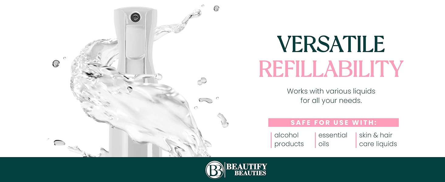 beautify beauties spray bottle