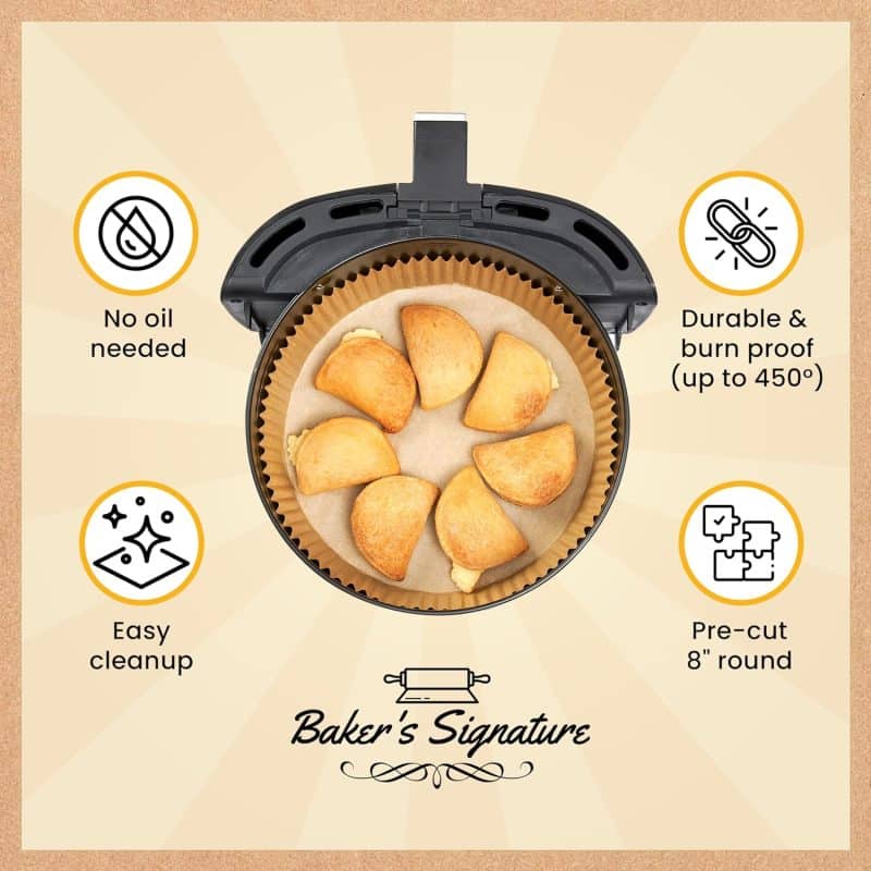 Baker's Signature Air Fryer Liners - Image 7