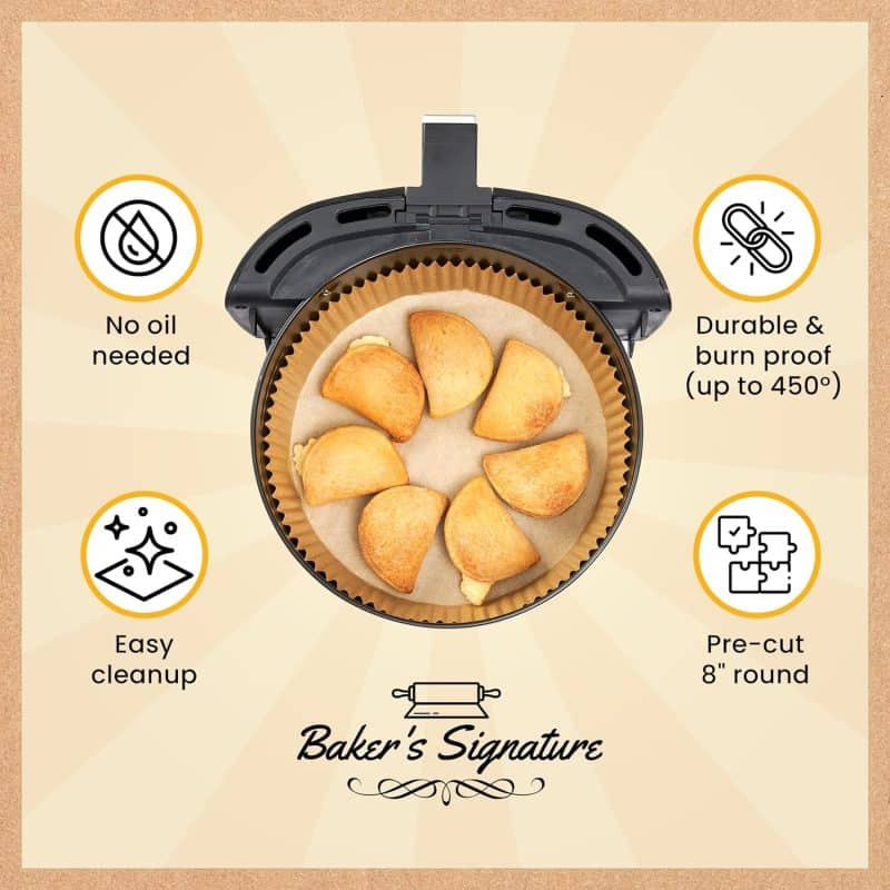 Baker's Signature Air Fryer Liners - Image 26