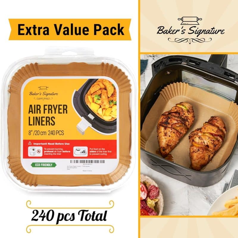 Baker's Signature Air Fryer Liners - Image 35