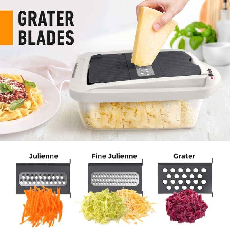 Mueller Pro-Series All-in-One Chopper, Slicer & Spiralizer - Image 12