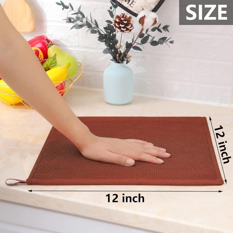 Homaxy 100% Cotton Waffle Weave Kitchen Dish Towels - Image 275