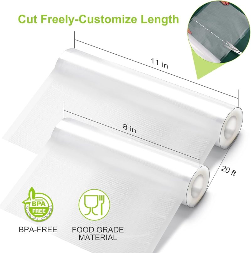 Bonsenkitchen Vacuum Sealer Bags - Image 2