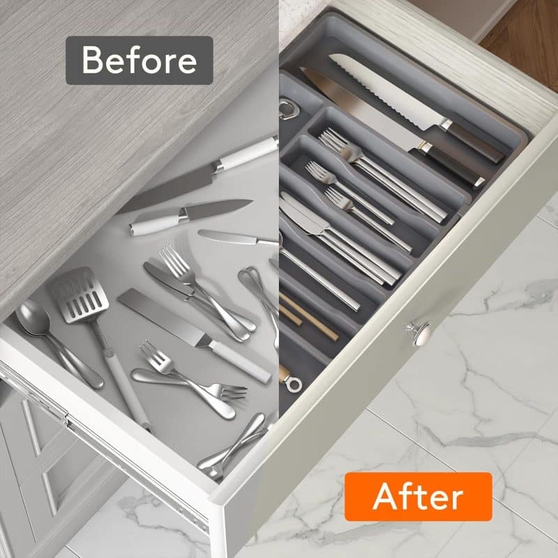 Lifewit Silverware Drawer Organizer - Image 61