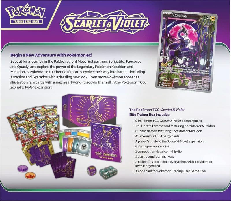 Pokémon TCG: Scarlet & Violet Elite Trainer Box - Image 13