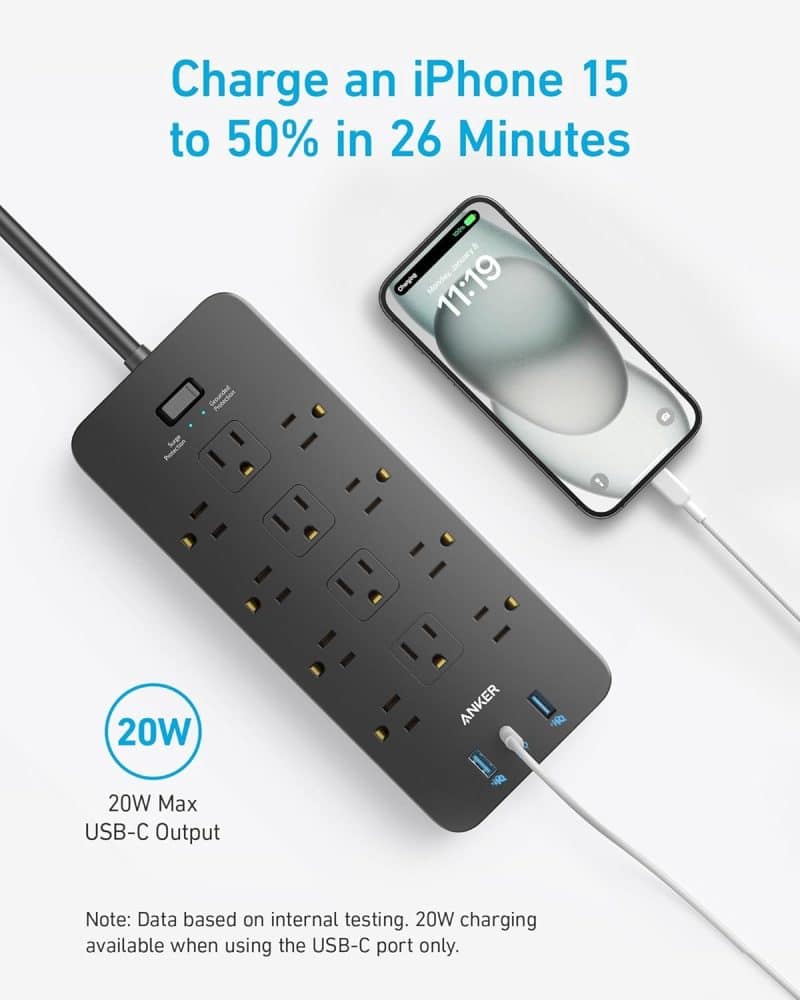 Anker Surge Protector Power Strip - Image 7