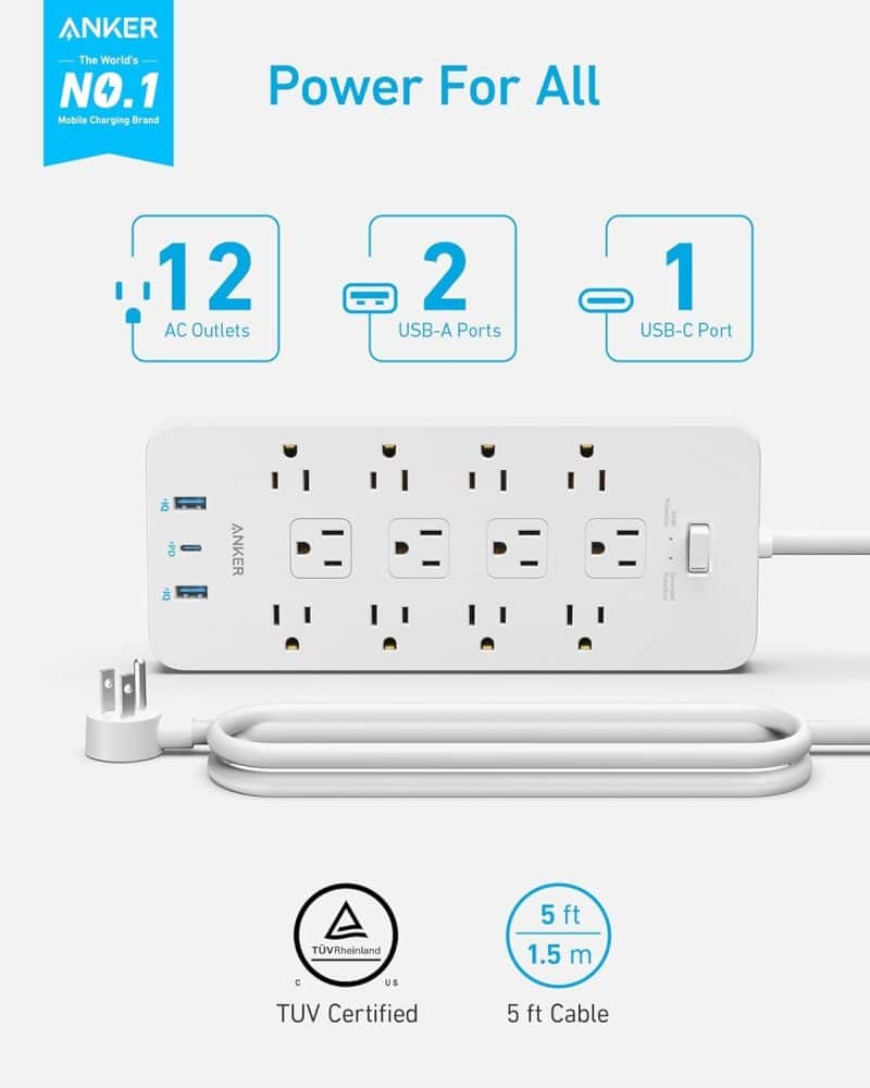 Anker Surge Protector Power Strip - Image 9