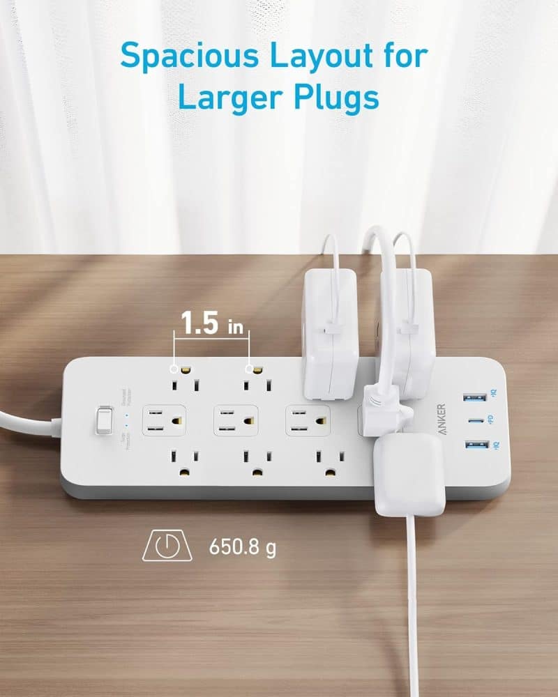 Anker Surge Protector Power Strip - Image 11