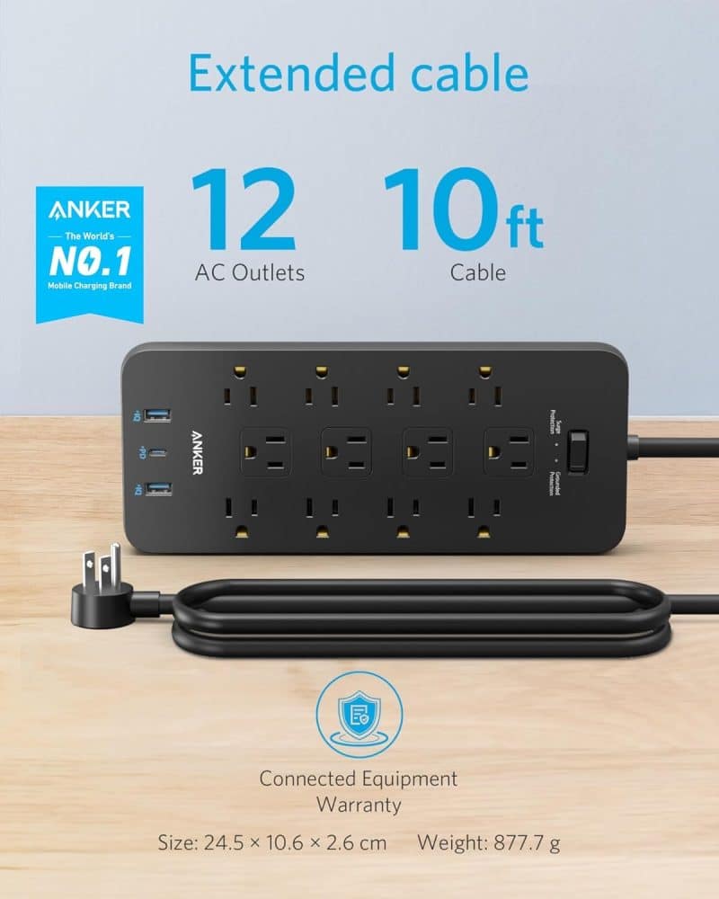 Anker Surge Protector Power Strip - Image 14