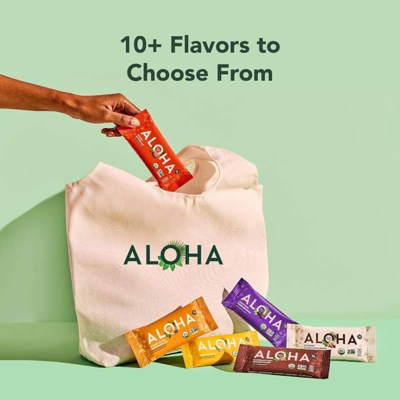 ALOHA Organic Plant Based Protein Bars - Image 7