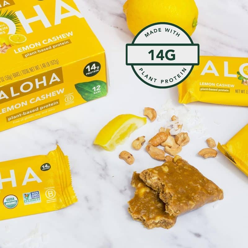 ALOHA Organic Plant Based Protein Bars - Image 14