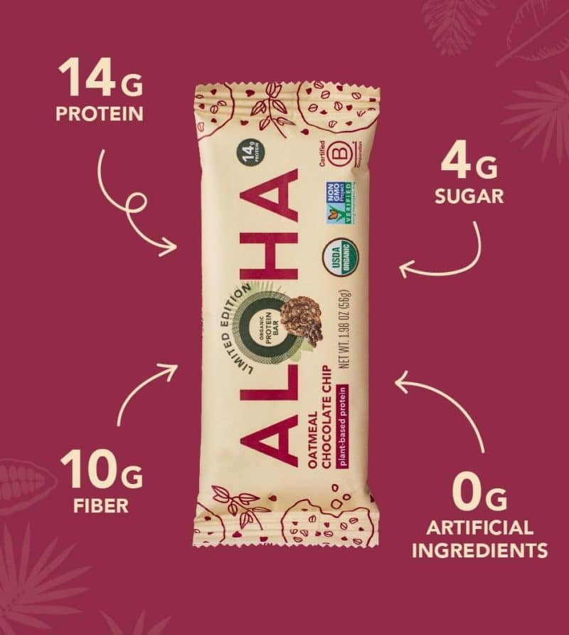 ALOHA Organic Plant Based Protein Bars - Image 28