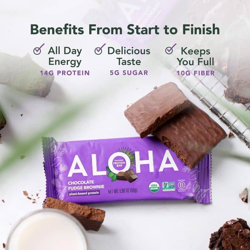 ALOHA Organic Plant Based Protein Bars - Image 38