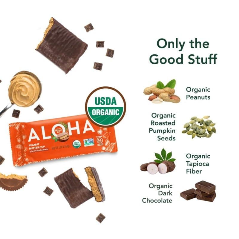 ALOHA Organic Plant Based Protein Bars - Image 44