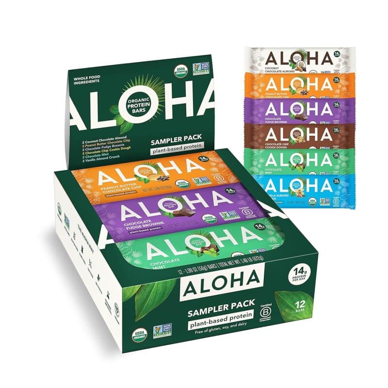 ALOHA Organic Plant Based Protein Bars - Image 64