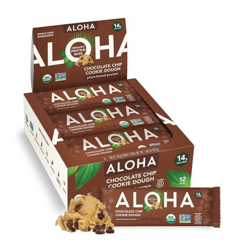 ALOHA Organic Plant Based Protein Bars - Image 81