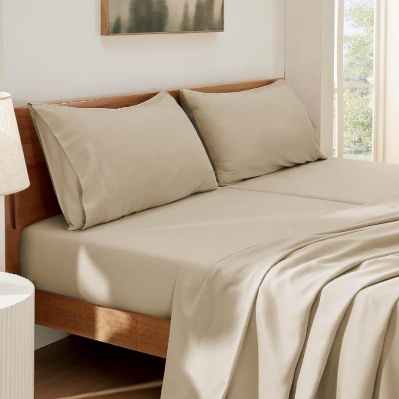 Bedsure Bed Sheet Set (Rayon Derived from Bamboo)