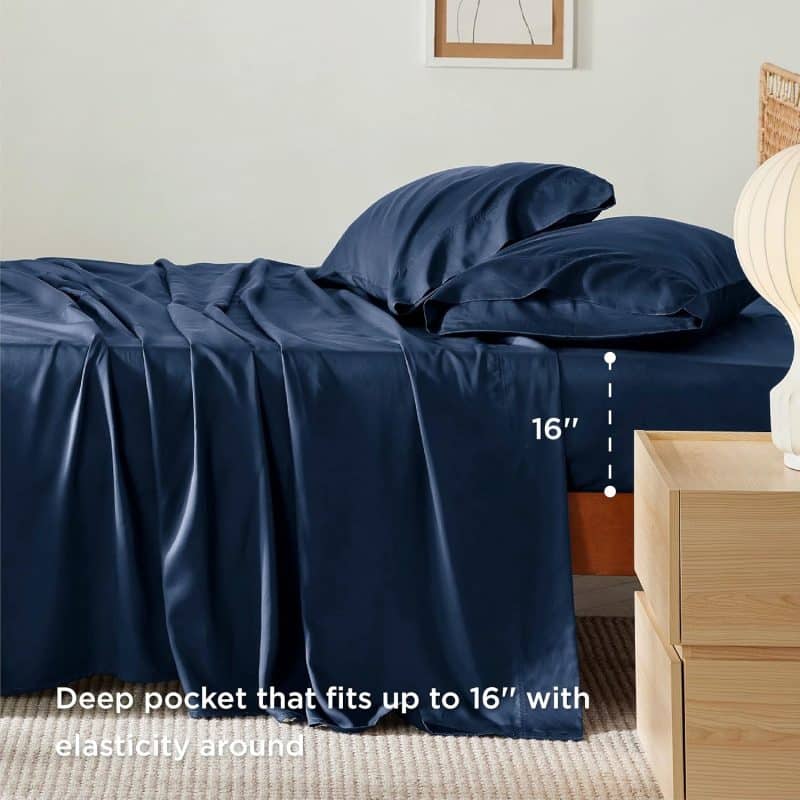 Bedsure Bed Sheet Set (Rayon Derived from Bamboo) - Image 52