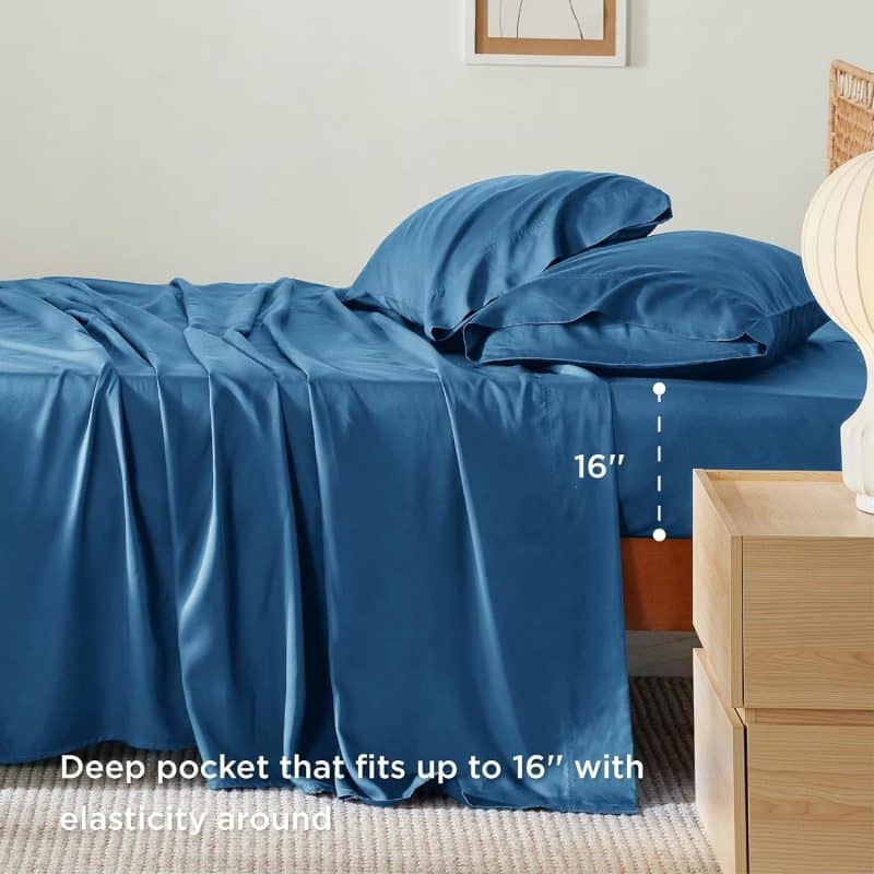 Bedsure Bed Sheet Set (Rayon Derived from Bamboo) - Image 170