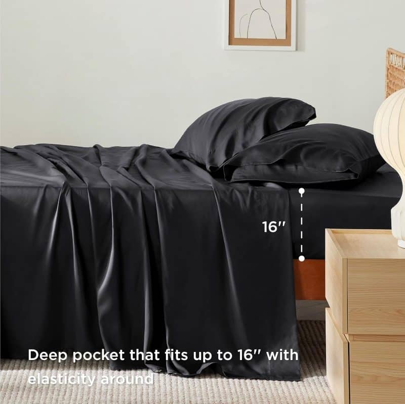 Bedsure Bed Sheet Set (Rayon Derived from Bamboo) - Image 182