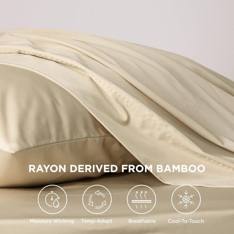 Bedsure Bed Sheet Set (Rayon Derived from Bamboo) - Image 191