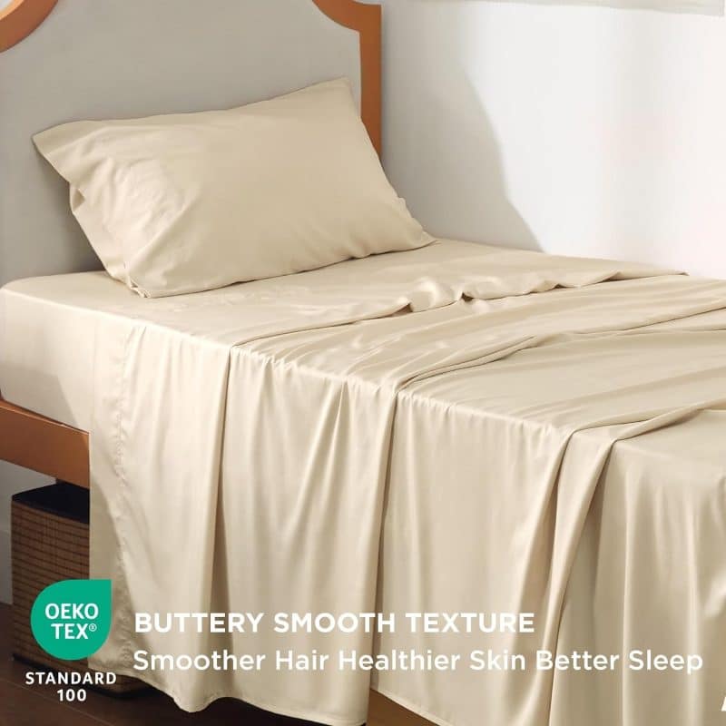 Bedsure Bed Sheet Set (Rayon Derived from Bamboo) - Image 193