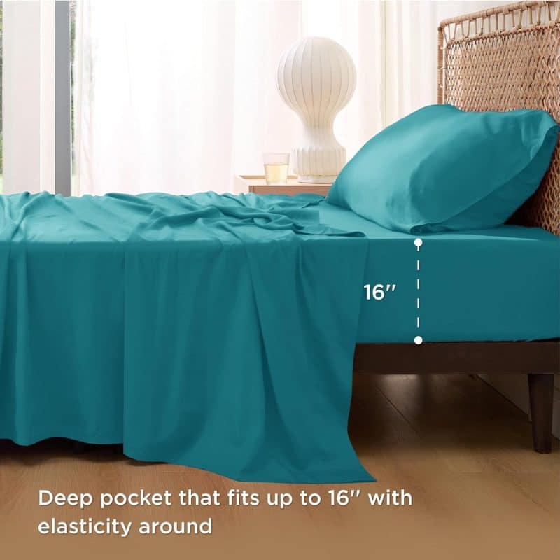 Bedsure Bed Sheet Set (Rayon Derived from Bamboo) - Image 200