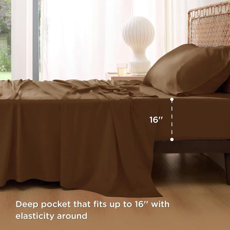 Bedsure Bed Sheet Set (Rayon Derived from Bamboo) - Image 206