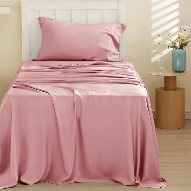 Bedsure Bed Sheet Set (Rayon Derived from Bamboo) - Image 257