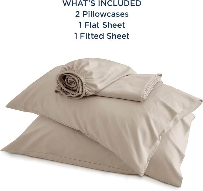 Bedsure Bed Sheet Set (Rayon Derived from Bamboo) - Image 303