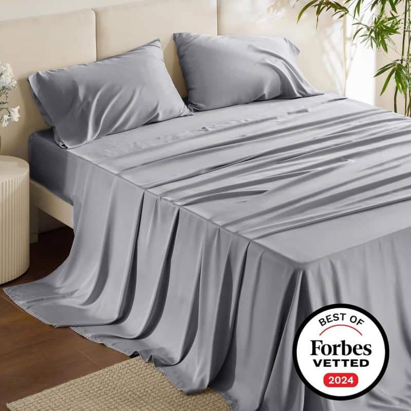 Bedsure Bed Sheet Set (Rayon Derived from Bamboo) - Image 341