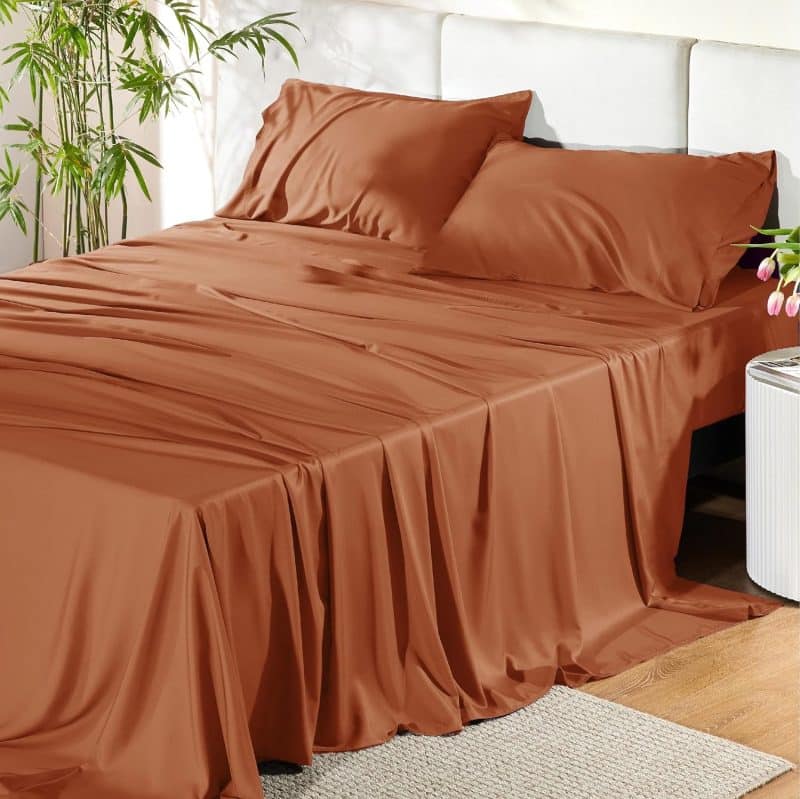 Bedsure Bed Sheet Set (Rayon Derived from Bamboo) - Image 342