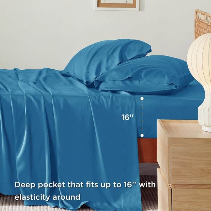 Bedsure Bed Sheet Set (Rayon Derived from Bamboo) - Image 350