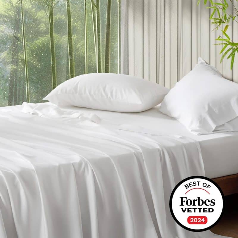 Bedsure Bed Sheet Set (Rayon Derived from Bamboo) - Image 360