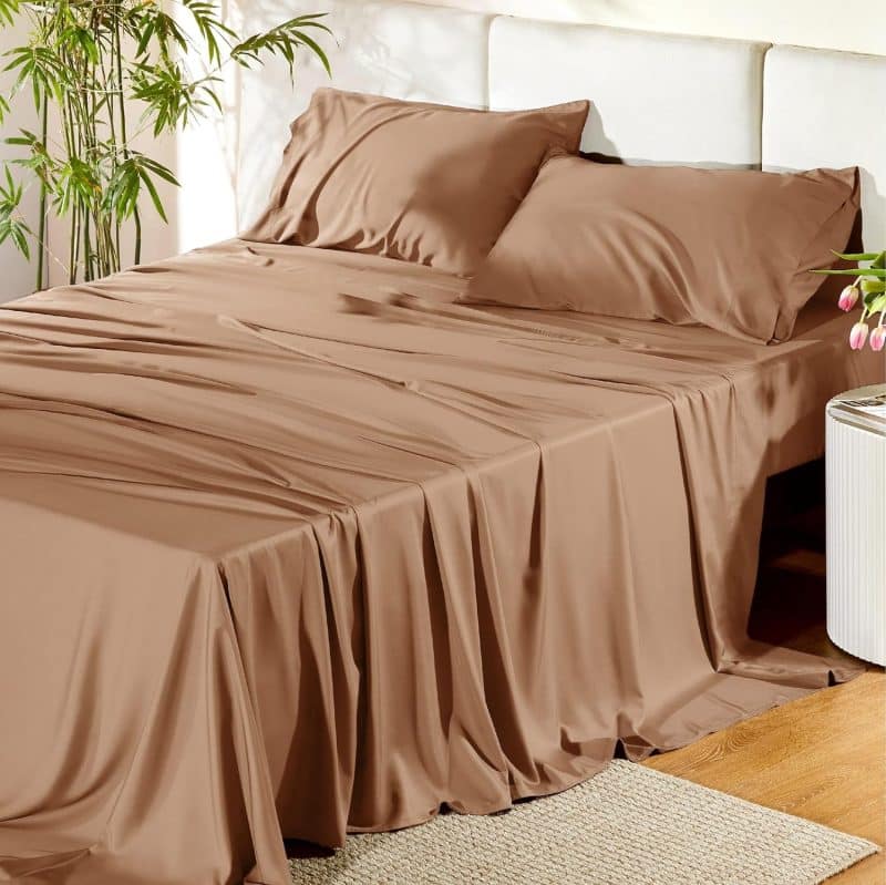 Bedsure Bed Sheet Set (Rayon Derived from Bamboo) - Image 361