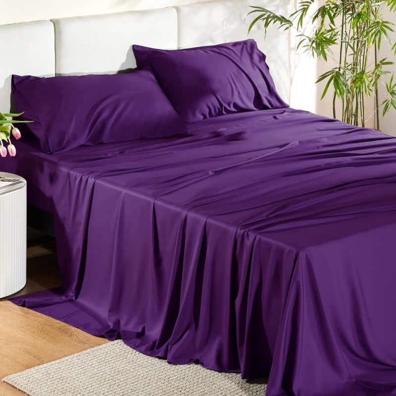 Bedsure Bed Sheet Set (Rayon Derived from Bamboo) - Image 366