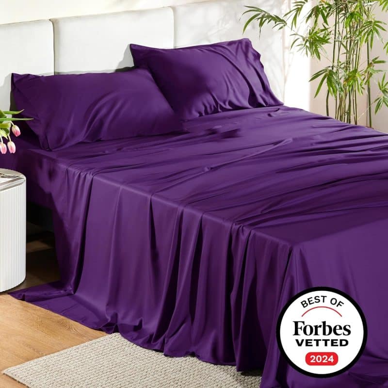 Bedsure Bed Sheet Set (Rayon Derived from Bamboo) - Image 367