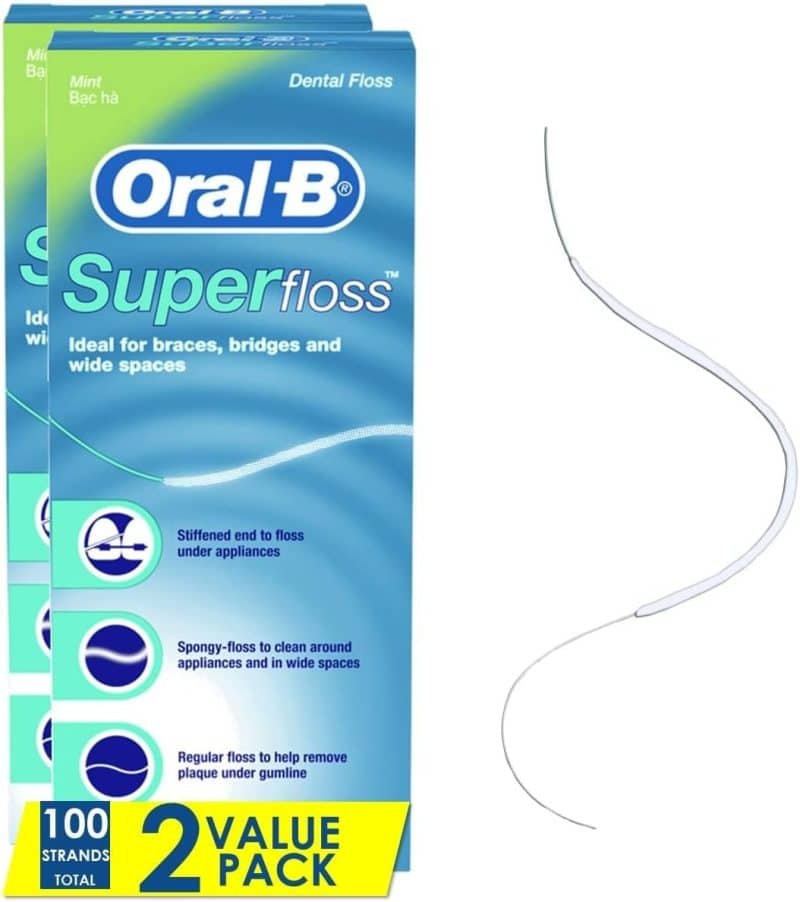 Oral-B Super Floss (Mint) - Image 11